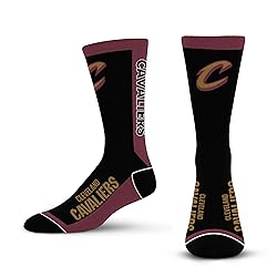 For Bare Feet NBA CLEVELAND CAVALIERS MVP Crew Sock