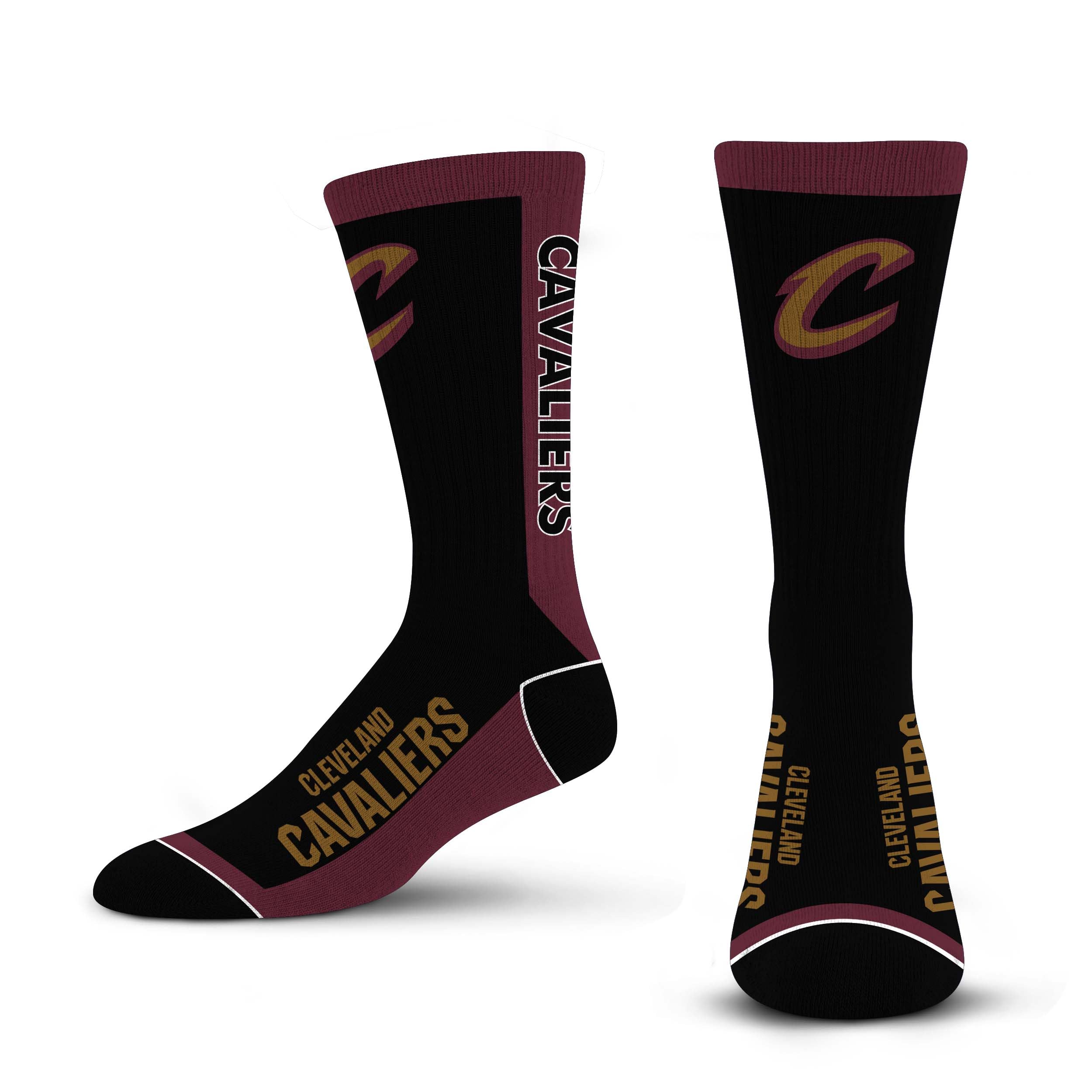 For Bare Feet NBA CLEVELAND CAVALIERS MVP Crew Sock