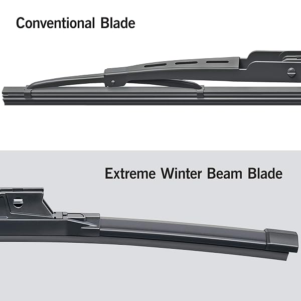 TRICO WHITE 26″ + 21″ EXTREME WEATHER PREMIUM WINTER AUTOMOTIVE REPLACEMENT WINDSHIELD WIPER BLADES (SET OF 2), PASSENGER AND DRIVER SIDE ALL-WEATHER BEAM WIPER BLADES FOR SELECT VEHICLE MODELS