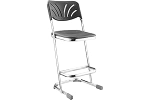 National Public Seating NPS 24" Elephant Z-Stool with Backrest