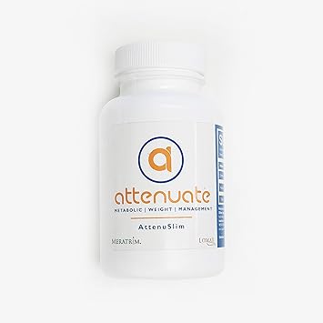 AttenuSlim by Attenuate Pro Highest Strength Meratrim® 400mg Proprietary Metabolism Boosting Pill Formula Developed by