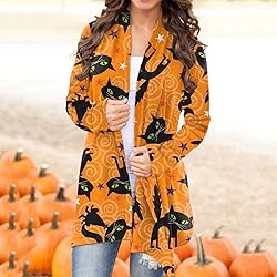 HUCHPI Sweater Skirt Duster Cardigans For Women