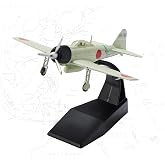 Udnorbay A6M Zero Die-cast Airplanes-1/72 Scale Japanese Navy WWII Carrier Aircraft Fighter Jet Metal Aircraft Model for Collector, Aviation Enthusiast-Premium Collectiable with Display Stand