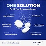 Fresh & Go Retainer Cleaning Tablets 96 Tabs 3 Months Mint Fresh Odour view 5