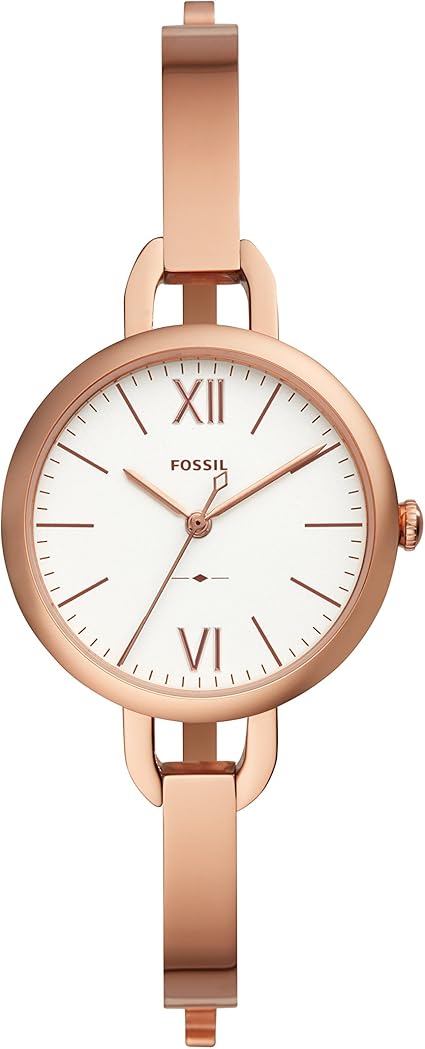 Fossil Reloj Analógico para Mujer de Cuarzo con Correa en Acero Inoxidable ES4391