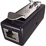 Ethernet Surge Protector - PoE+ - Gigabit - (with DIN Rail Mount Option) - Gas Discharge Tube for Full Protection - RJ45 Ligh
