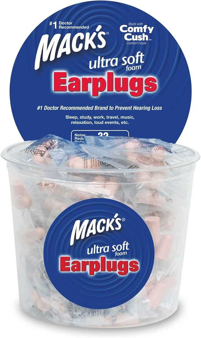 Mack's Ultra Ear Plugs (100 Pair) Beige Amazon.co.uk Sports & Outdoors