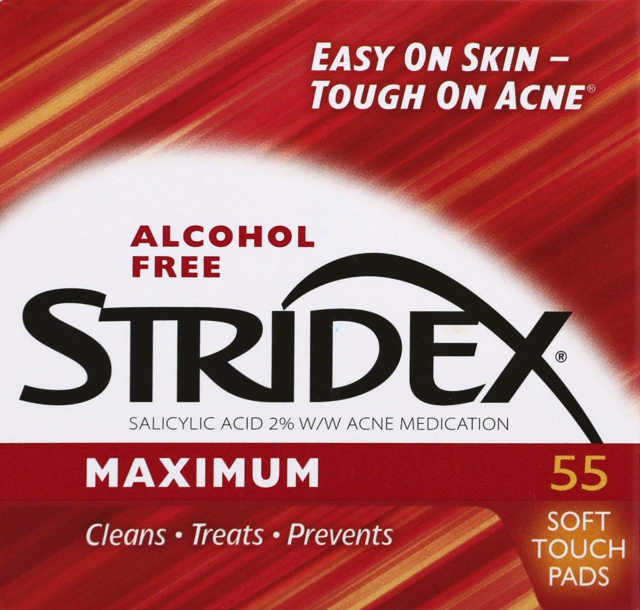 Stridex Strength Medicated Pads, Maximum 55 Count (Pack of 1) Buy