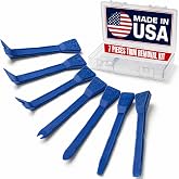 7-Piece Auto Trim Removal Tool Kit &ndash; Plastic Pry Tool Set for Car Door Panel &amp; Dash &ndash; Automotive Interior Clip Removal Tool Set with Storage Case