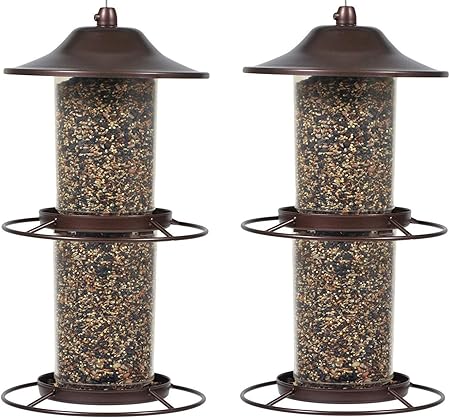 Amazon Com Perky Pet 325s Panorama Bird Feeder Pack Of 2