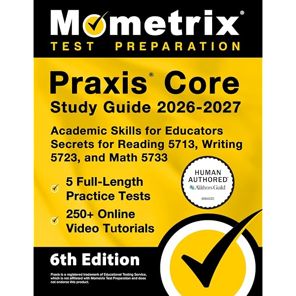 ProfessionalDentistry 5冊セット Praxis Core Study Guide 2024-2025: 5 Full-Length Practice Tests