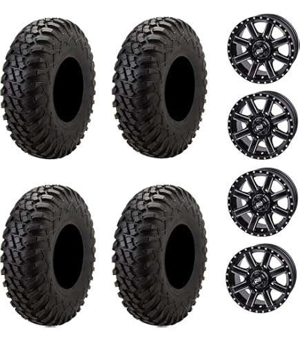 Amazon.com: Four 32x10-14 Tusk TERRABITE Heavy Duty 8-Ply Radial