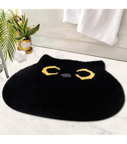 Tapis De Chambre 40*120cm, Tapis De Chat Lavable De Forme Irrégulière, Tapis Mignon Tapis De Dessin Animé Drôle, Décoration De Chambre | Leroy Merlin