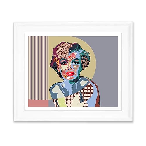 Amazon Com Marilyn Monroe Art Canvas Print Pop Poster Painting Wall Decor Unframed Handmade