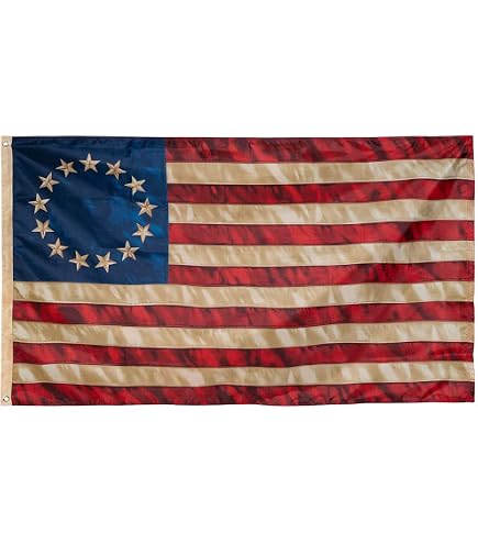 thumbnail image 2 of 3x5 California State Flag – Tea Stained Cotton – Embroidered Sewn – Handmade – Trade Winds 2 of 3