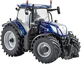 Britains New Holland T7.300 1:32 Tractor Die-Cast Replica Blue Power