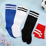 Zuimei 4 Pairs Kids Football Socks Breathable Sport Cotton 70% view 7