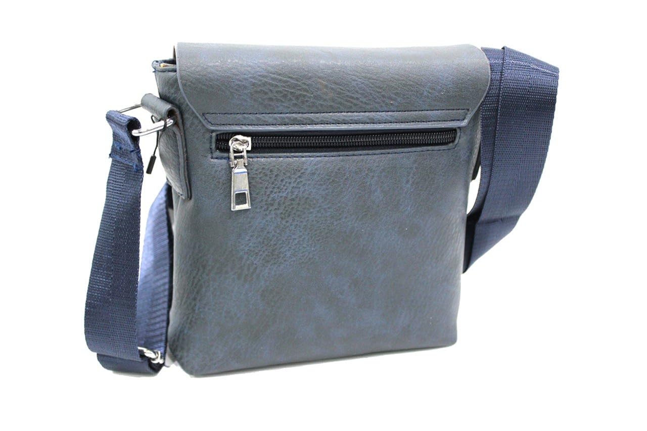 Borsello uomo Armata di mare modello piccolo tracolla bandoliera 590 blu  Valigeria urban-earth.co.uk