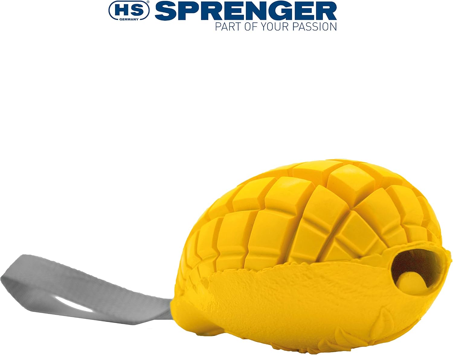 HS HERM. SPRENGER GERMANY Mango Chew Toy, Large, Natural Rubber Dog Chew Toy for Aggressive Chewers Treat Dispenser - Image 3