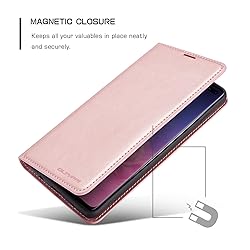 QLTYPRI Samsung Galaxy S10 Plus Case, Premium PU