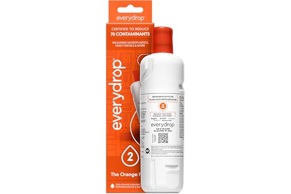 everydrop by Whirlpool Ice and Water Refrigerator Filter 2, EDR2RXD1, Single-Pack