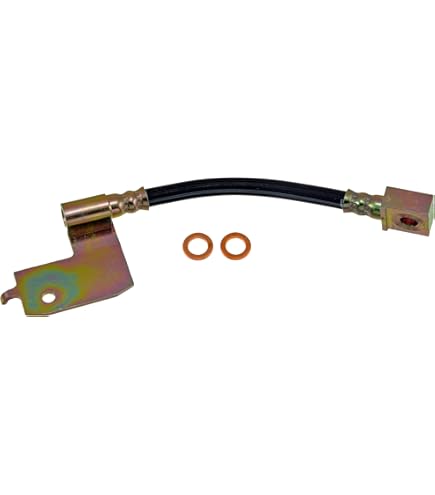 Manguera De Freno Hidráulico Dorman H38225 - Reemplazo Directo Con Herrajes Banjo Y Arandelas De Cobre | Resistencia Probada A 4000 PSI