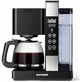 SHARDOR Drip Coffee Maker 10 Cup Programmable, Regular&amp;Bold, LED Display | 24-Hour Delay Brew, 2-10 Cups, Reusable Filter, Up to 5-Hour Keep Warm, Removable 50oz Water Tank, Borosilicate Glass Carafe