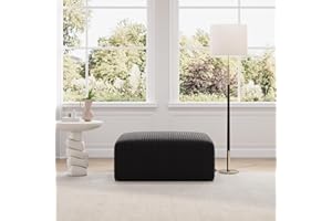 Novilla Modular Sectional Sofa, Modern Cloud Sectional Couch with Smarts Coil™ Support, Upholstered Boneless Couch for Living Room Apartments Bedroom, No Assembly Required (Ottoman)