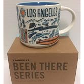 Starbucks Coffee Mug - Been There Series Across The Globe (Los Angeles)