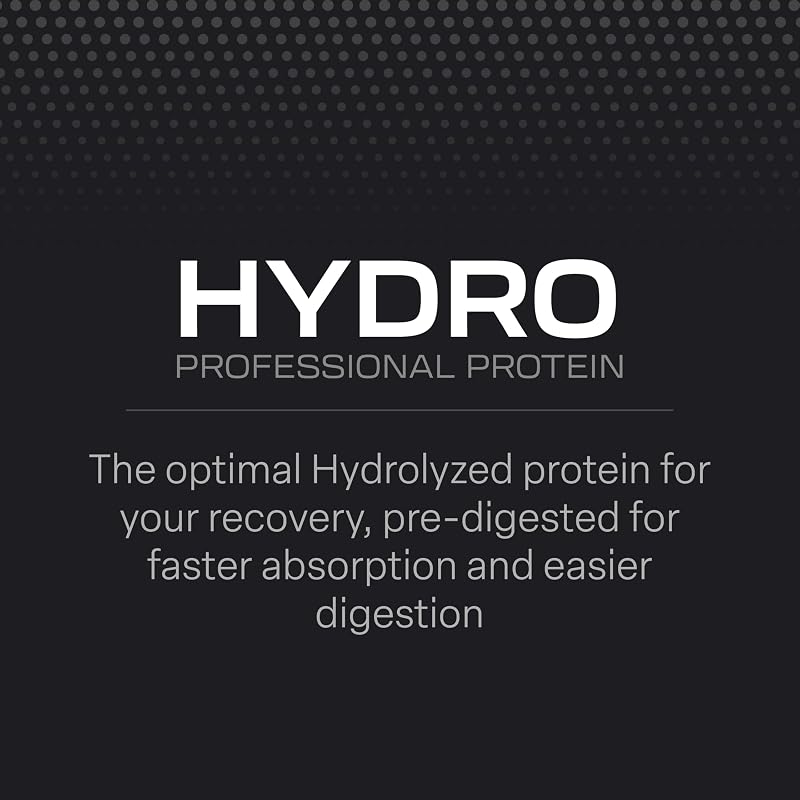 Beverly HYDRO PROTEIN | Proteína Hidrolizada de Suero Whey con Digezyme y Tolerase L | 2 Kg | 55 servicios | Excelente Digestibilidad | Aumento de la Masa Muscular (2 Kg, Cookies & Cream)