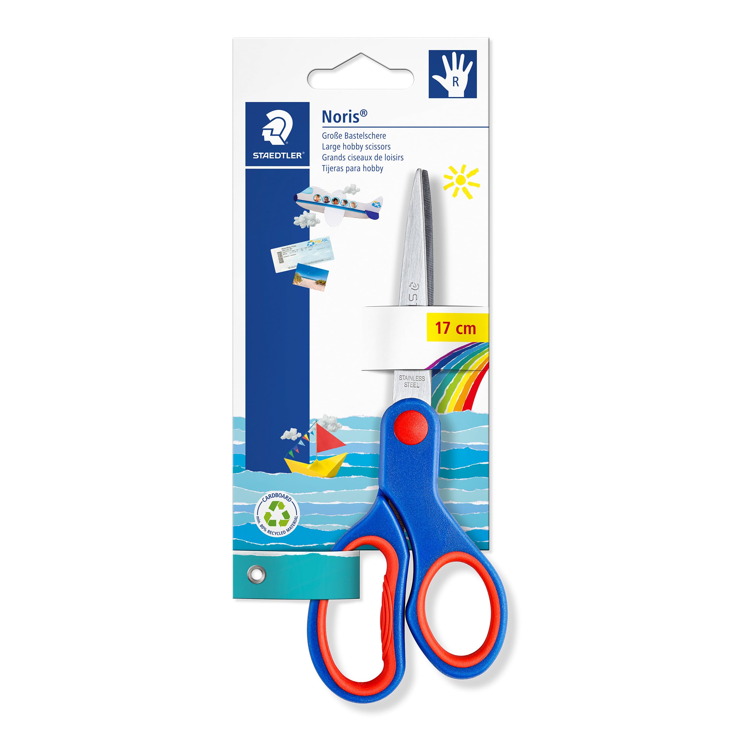 STAEDTLER 965 17 NBK Noris Scissors for Children - Right-Handed, 17 cm (Pack of 1) — image 1