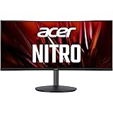 Acer Nitro 34" QHD 3440 x 1440 1500R Curved PC Gaming Monitor | AMD FreeSync Premium | 165Hz Refresh | 1ms (VRB) | ZeroFrame 