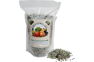 All Purpose Slow Released Fertilizer 10-10-10, Organic-Based, with 25% Stabilized Nitrogen and Micronutrients, for All Indoor