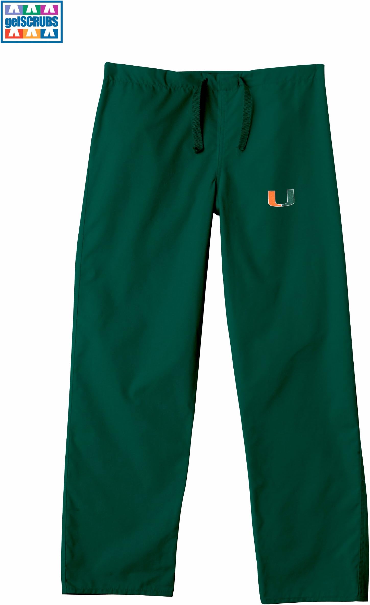 Miami Hurricanes NCAA Classic Scrub Pant (Green) (3X Large)