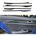 Korlot Carbon Fiber Style Door Panel Trim Cover Accessories for KIA K5 2021-2025