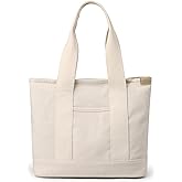 zhongningyifeng Canvas Women Tote Bag Casual Top Handle Satchel Large Capacity Handbags Shopping Bag for Work Travel
