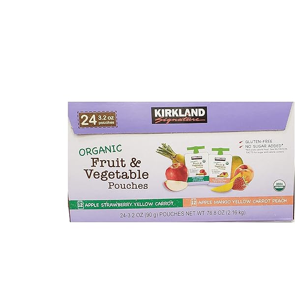 Kirkland Signature Organic Apple Sauce 24pk ubicaciondepersonas.cdmx
