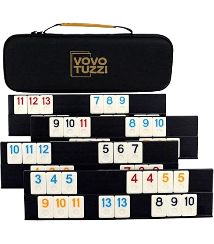 Amazon.com: Rummy Cube Game Original, Rummy Tiles Game Set, with 4 Amazon.com: Rummy Cube Game Original, Rummy Tiles Game Set, with 4