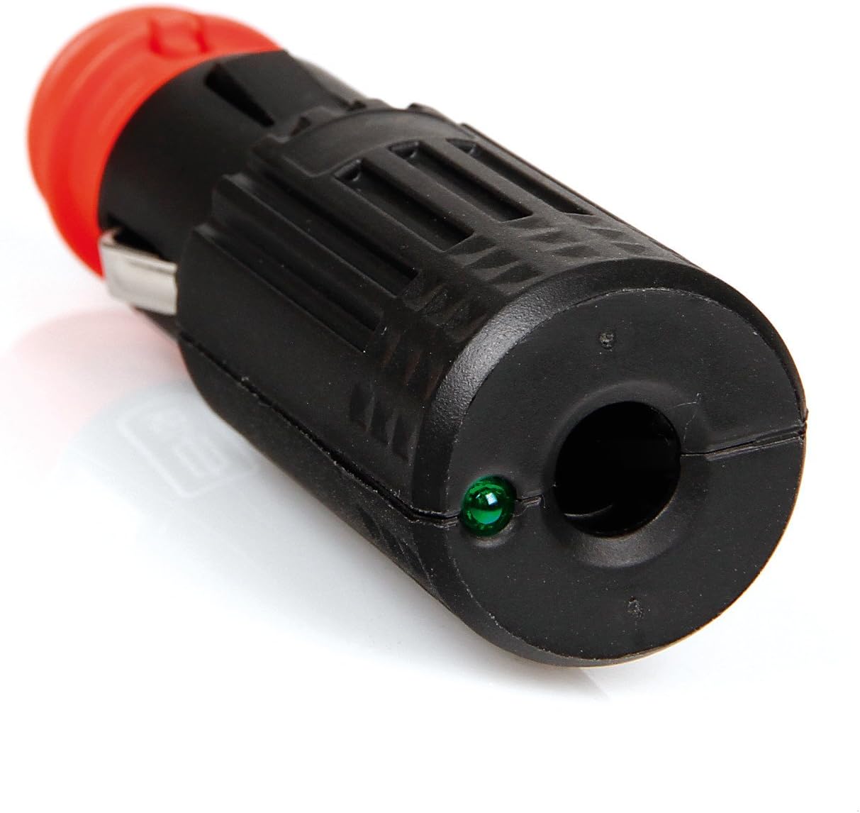 Lampa German/European lighter plug 12/24 V, Black (Black) - Image 3