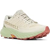 Merrell Women's Agility Peak 5 Trail Running Shoe, Oyster, 7.0