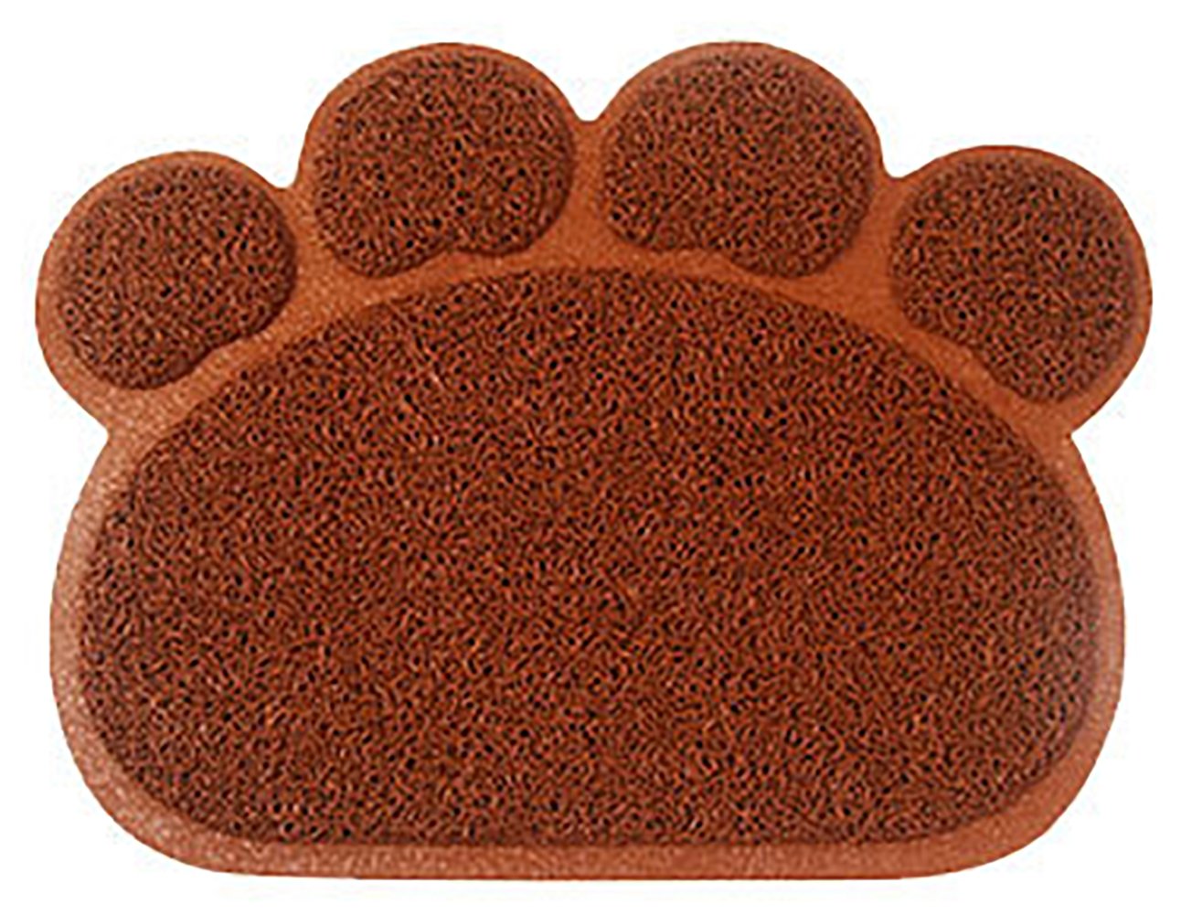 MaruPet Solid Paw Print Cat Litter Mat NonSlip Pet Paw
