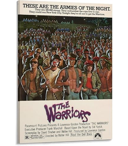 Amazon.com: The Warriors Movie Poster Print (27 x 40): Posters