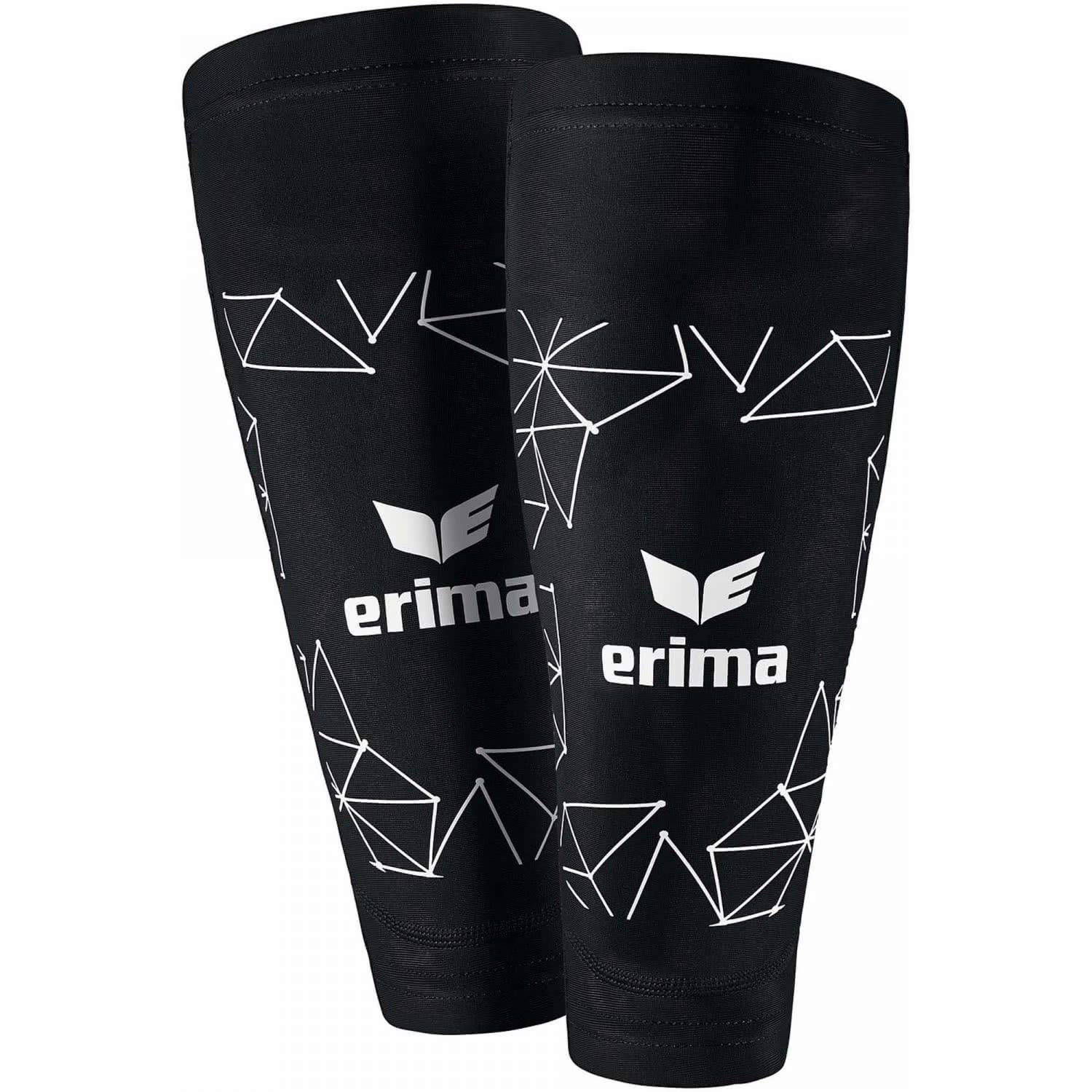 Erima Tube Sock 2.0 Shin Guards - Black, Size 1