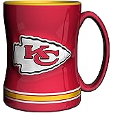 NFL Sculpted Relief Mug, 14-Ounce