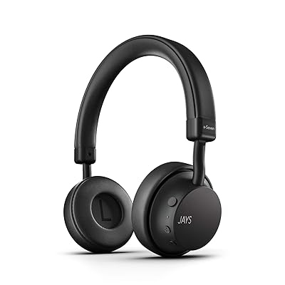 JAYS a-Seven Wireless Bluetooth Headphones Black Egypt Ubuy