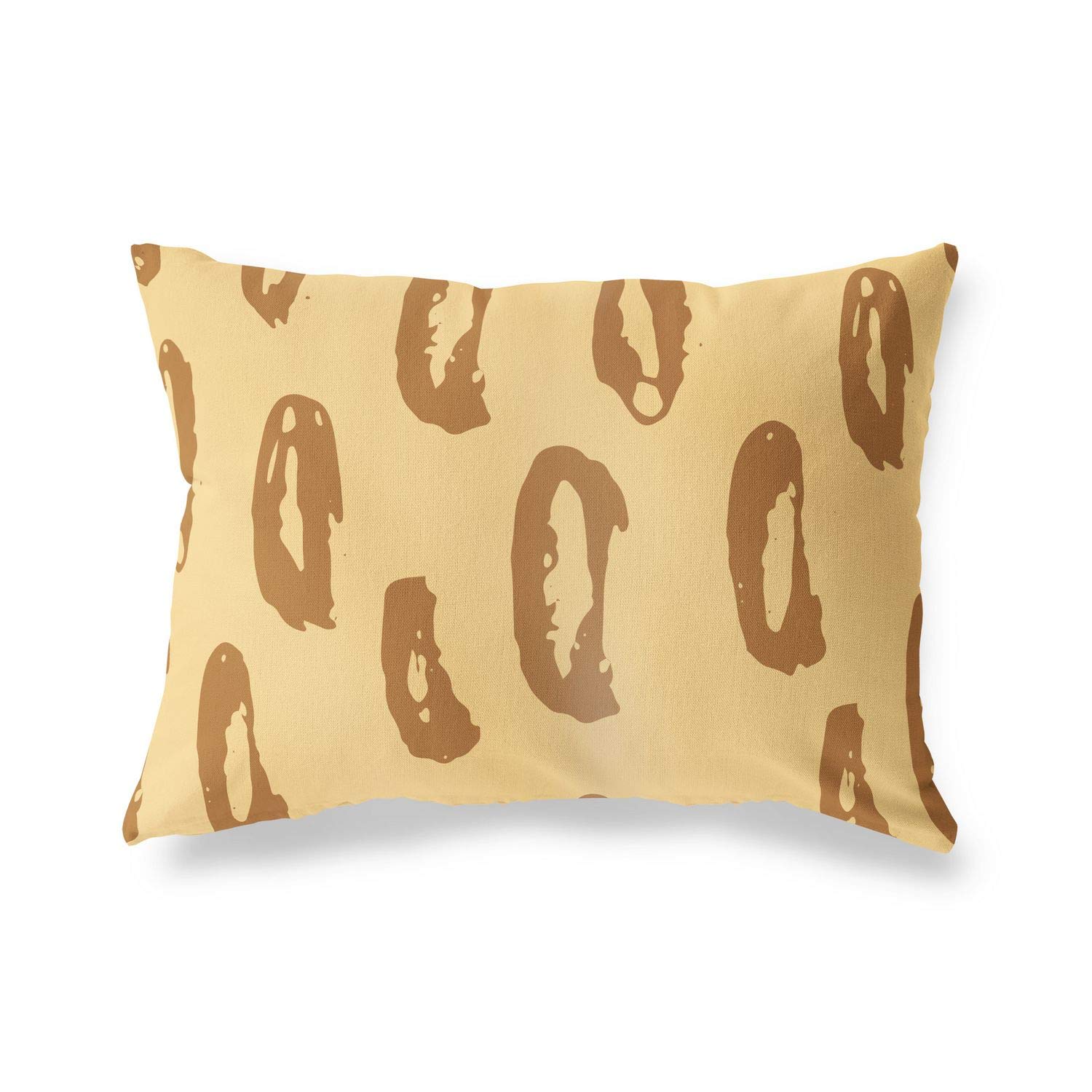 BonaMaison Decorative Cushion Cover, Brown Tones Throw Pillow Covers, Home Decorative Pillowcases for Livingroom, Sofa, Bedroom, Size: 45X60 Cm - Designed and Manufactured in Turkey