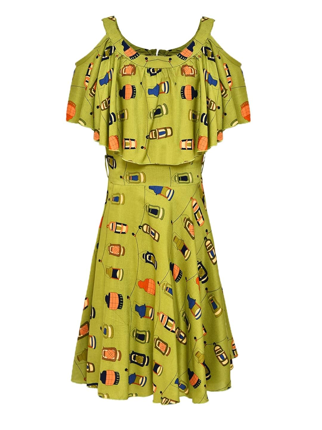 Aarika Girls' Knee-Long Dress