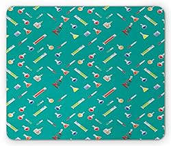 Lunarable Chemistry Mouse Pad, Laboratory Equipment