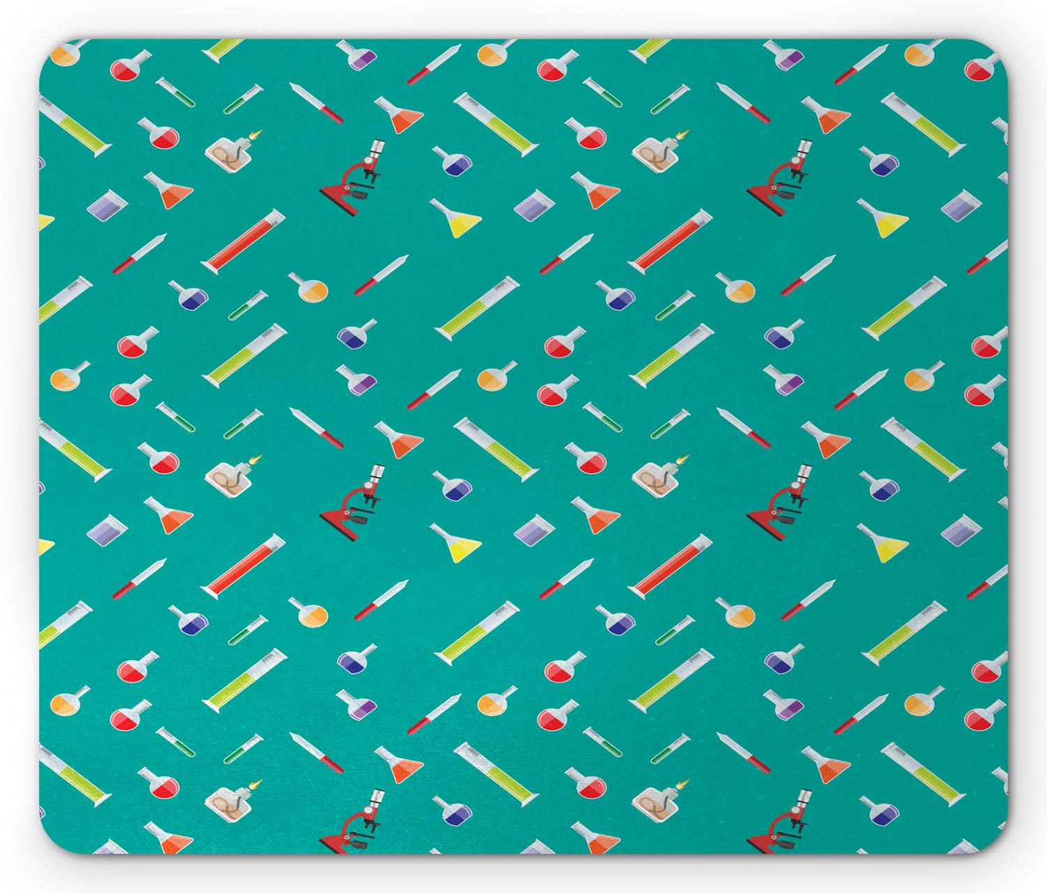 Lunarable Chemistry Mouse Pad, Laboratory Equipment