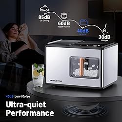 Nugget Ice Maker Countertop, 40lbs/24H, Pebble Ice